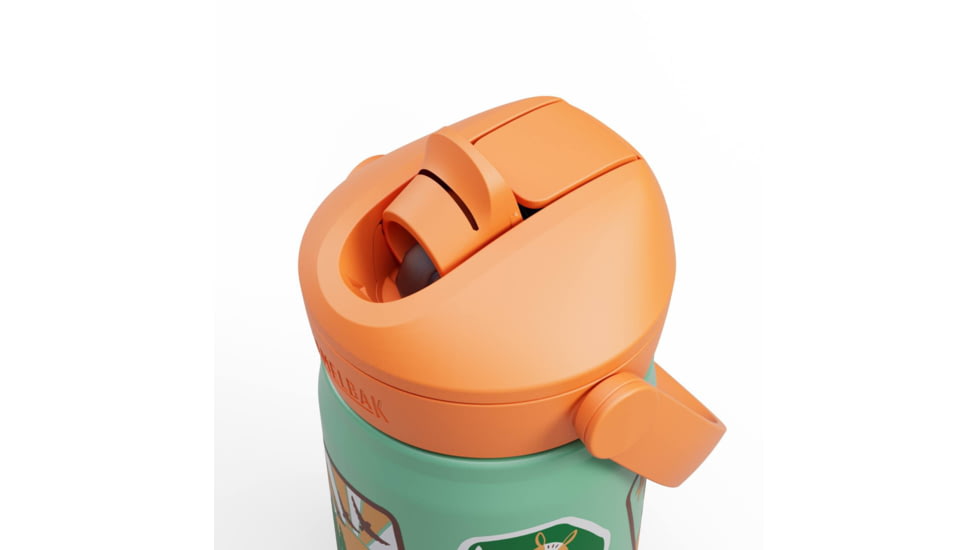 CamelBak Thrive Flip Straw Kids VSS, Camp Badges, .35L / 12 oz, 2861303035