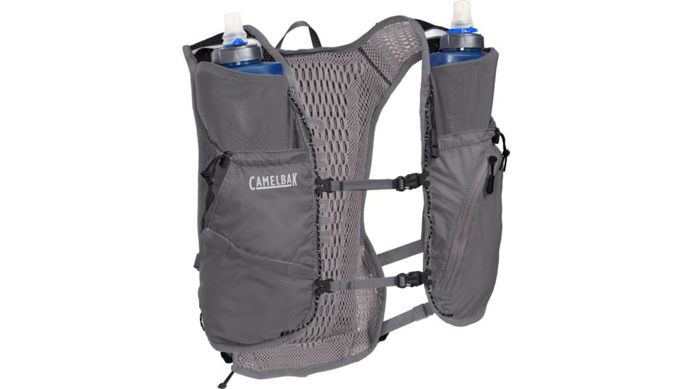 CamelBak Zephyr Vest Recreation Packs, 34 oz, Castlerock Grey/Black, 34, 2203001000
