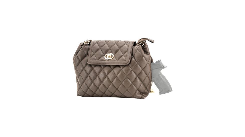 Cameleon Coco Concealed Carry Purse-quilted Style Handbag Bn