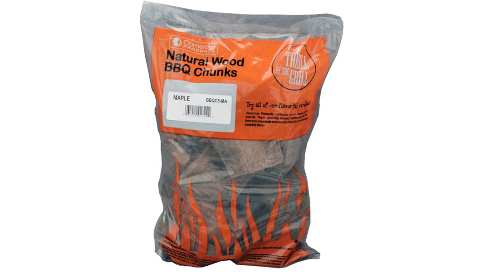Camerons Products Outdoor BBQ Chunks 5 lb Bag, Maple 111922