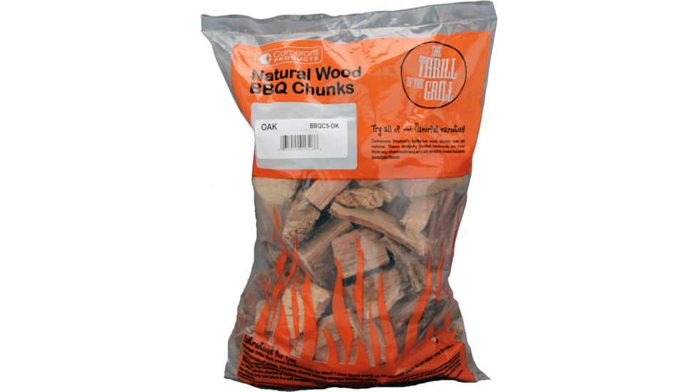 Camerons Products Outdoor BBQ Chunks 5 lb Bag, Oak 111924