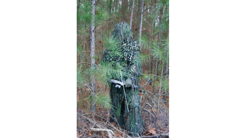 Camo Unlimited Camosystems Jackal Sniper Suit, Woodland - GS01B