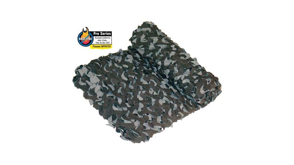 Camo Unlimited Camosystems Pro Series Fire Retardant, Black/dark Gray - CCBNC
