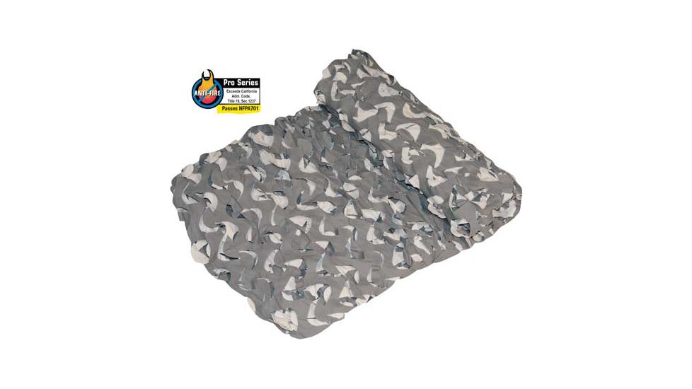 Camo Unlimited Camosystems Pro Series Fire Retardant, Light/dark Gray - LW03UC