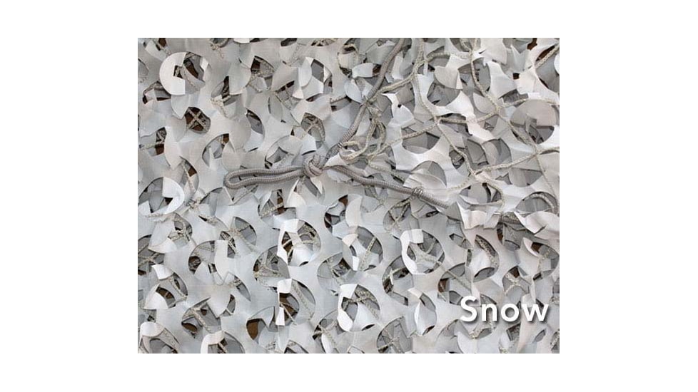 Camo Unlimited Large Military Net, Snow, MS02BSC