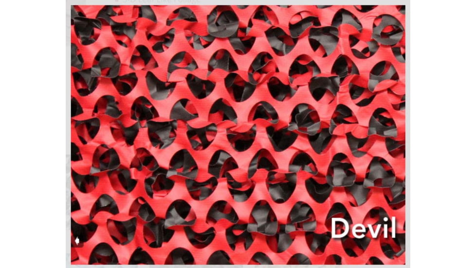 Camo Unlimited Ultra-lite Bulk Netting, Devil, CCBDV