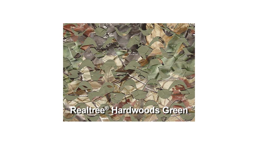 Camo Unlimited Ultra-Lite Bulk Netting, Realtree Hardwoods Green, RTHWBB