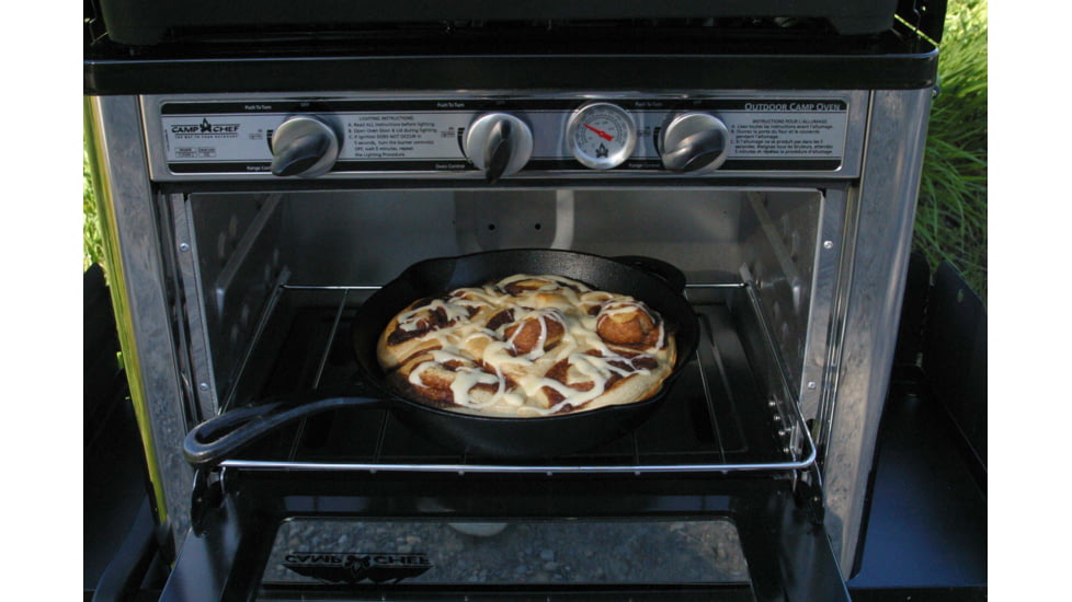 Camp Chef 10 Cast Iron Skillet, Black, SK10