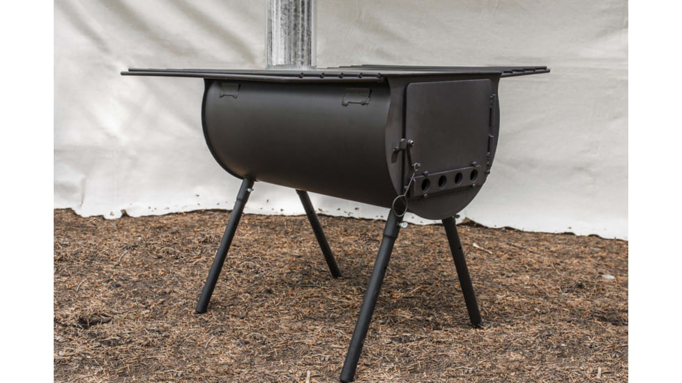 Camp Chef Alpine Heavy Duty Cylinder Stove, Black, CS14