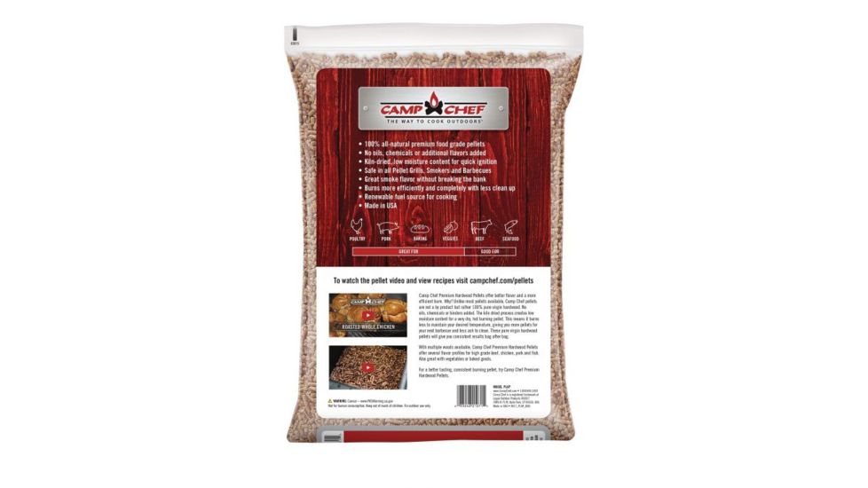Camp Chef Apple Premium Hardwood Pellets, PLAP