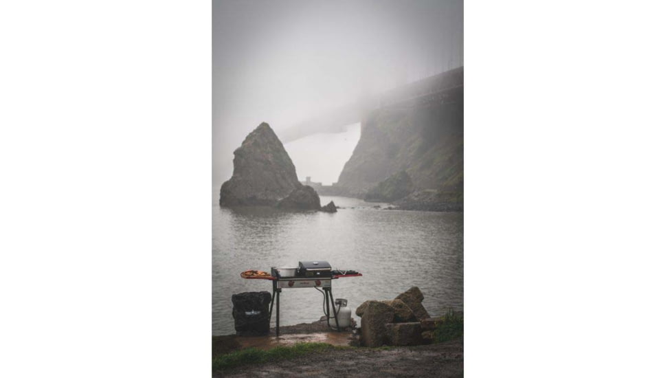 Camp Chef Collapsible Garbage Can, Black, GCAN