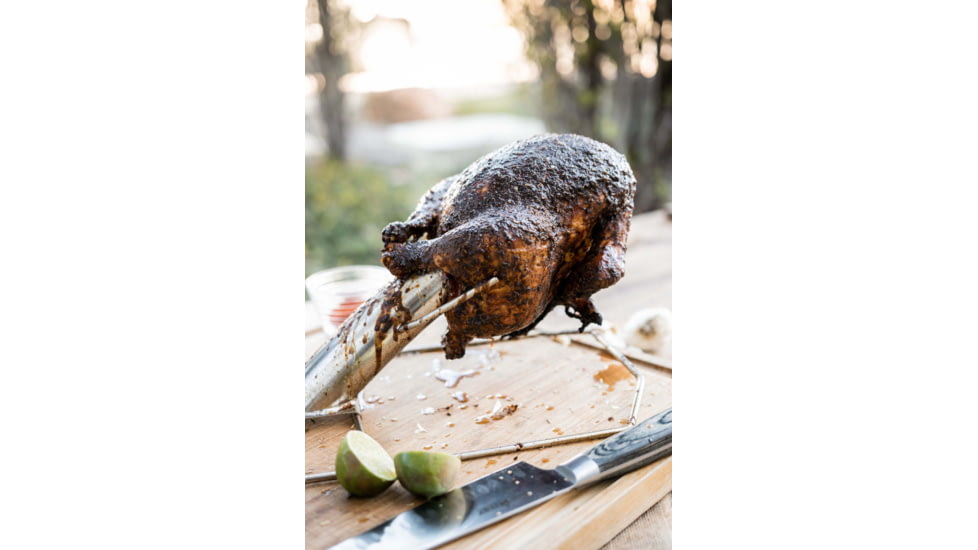 Camp Chef Infusion Roaster Turkey Cannon, Silver, TKYC