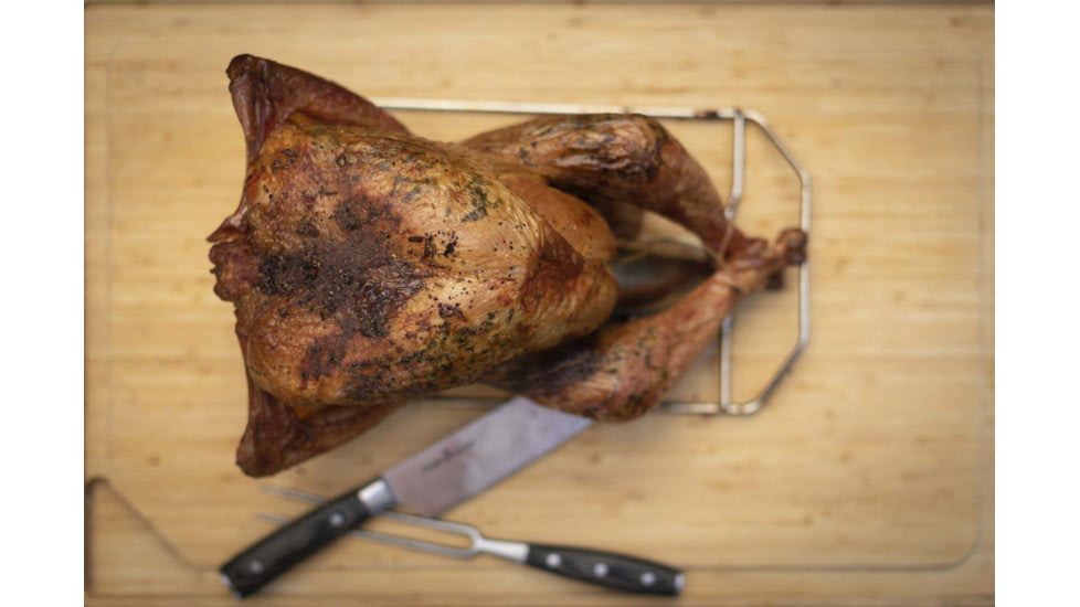 Camp Chef Infusion Roaster Turkey Cannon, Silver, TKYC