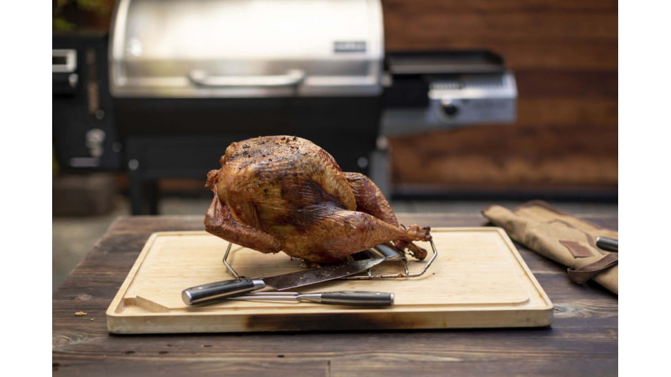 Camp Chef Infusion Roaster Turkey Cannon, Silver, TKYC