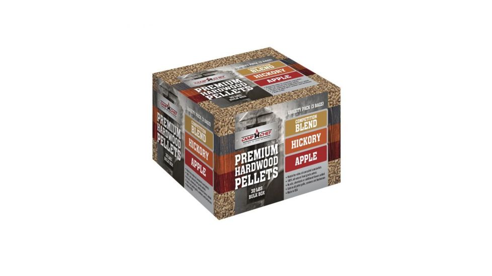 Camp Chef Premium Pellet Variety Pack PL30
