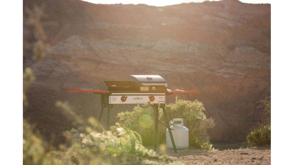 Camp Chef Pro 60X - 2 Burner Stove, Black and Red, PRO60X