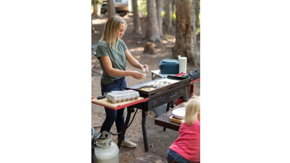 Camp Chef Pro 60X - 2 Burner Stove, Black and Red, PRO60X