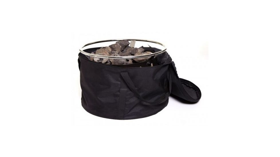 Camp Chef Redwood Propane Fire Pit, Black/Silver GCLOGD