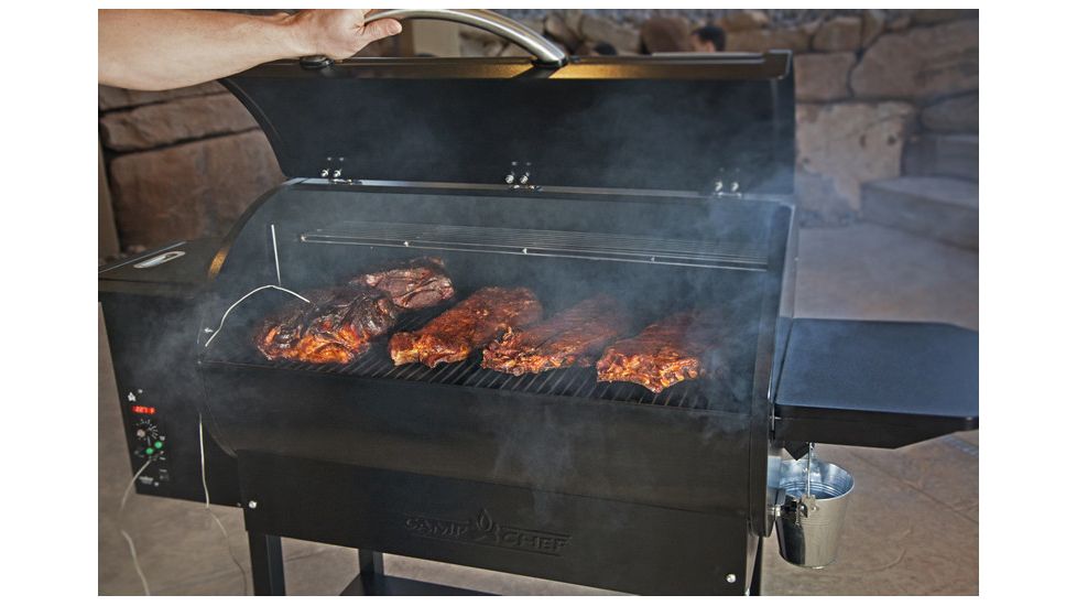 Camp Chef Smokepro Lux Pellet Grill, Black PG36LUX