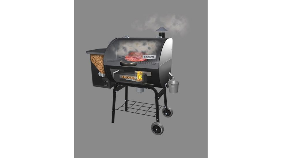 Camp Chef SmokePro STX Pellet Grill, BLACK, PG24STX