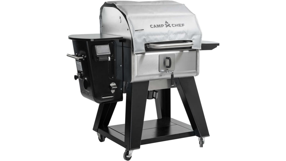 Camp Chef Woodwind Pro Insulated Blanket For Pellet Grills, Gray, 24in, PG24BLKSB