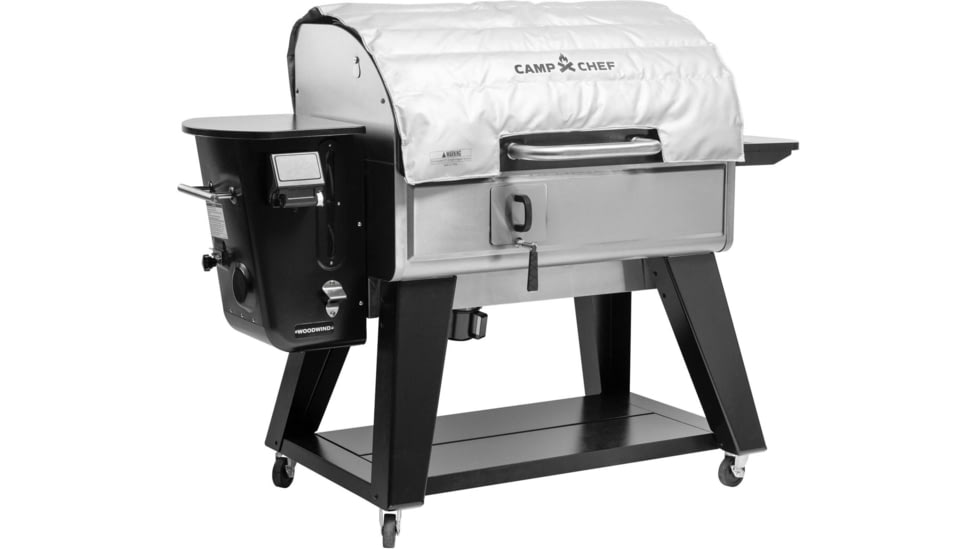 Camp Chef Woodwind Pro Insulated Blanket For Pellet Grills, Gray, 36in, PG36BLKSB