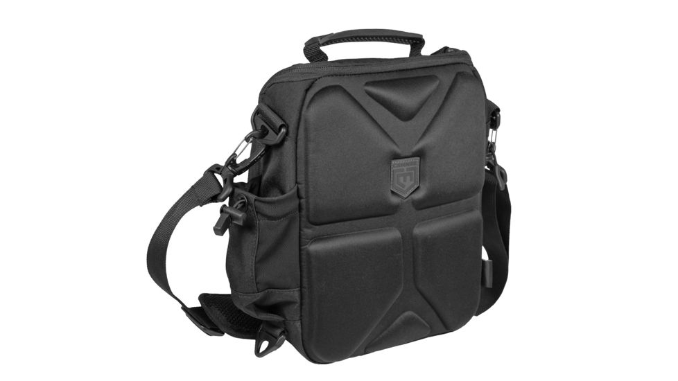 Cannae Loculus Satchel Bag, Black, Medium CPG-BP-SSP-M-B