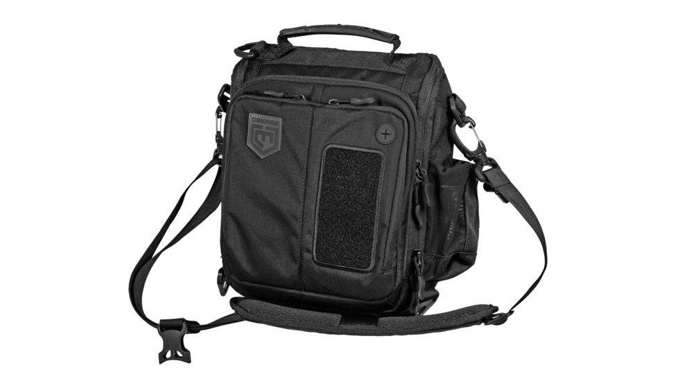Cannae Loculus Satchel Bag, Black, Medium CPG-BP-SSP-M-B