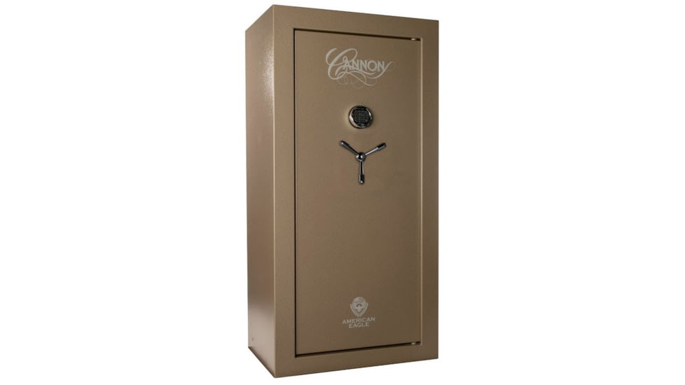 Cannon Safe American Eagle Series Deluxe Safe, HT Beige, 28 Gun AE603020-60-H3FEC-16