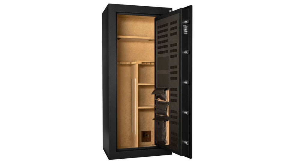 Cannon Safe American Eagle Series Deluxe Safe, HT Black, 24 Gun AE602618-60-H1TEC-16