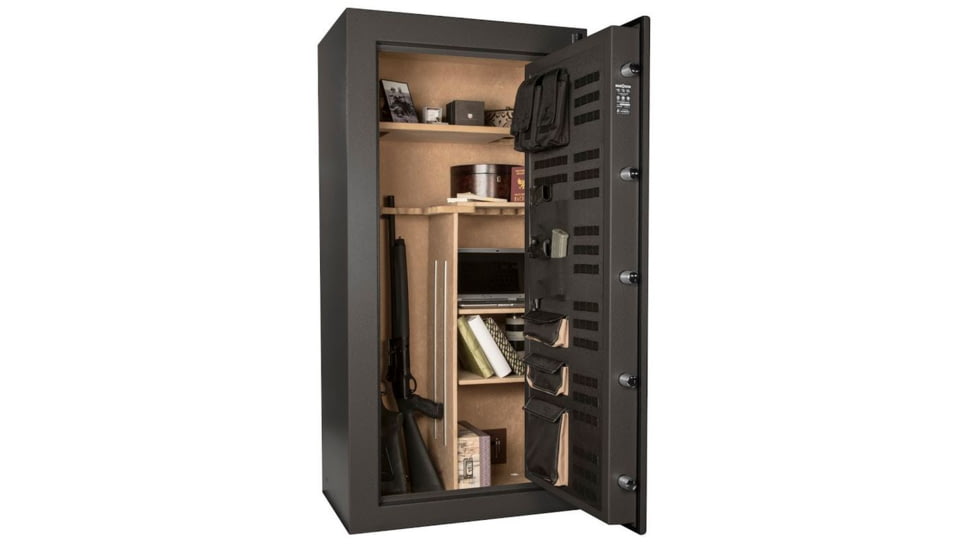 Cannon Safe American Eagle Series Deluxe Safe, HT Black, 28 Gun AE603020-60-H1FEC-16