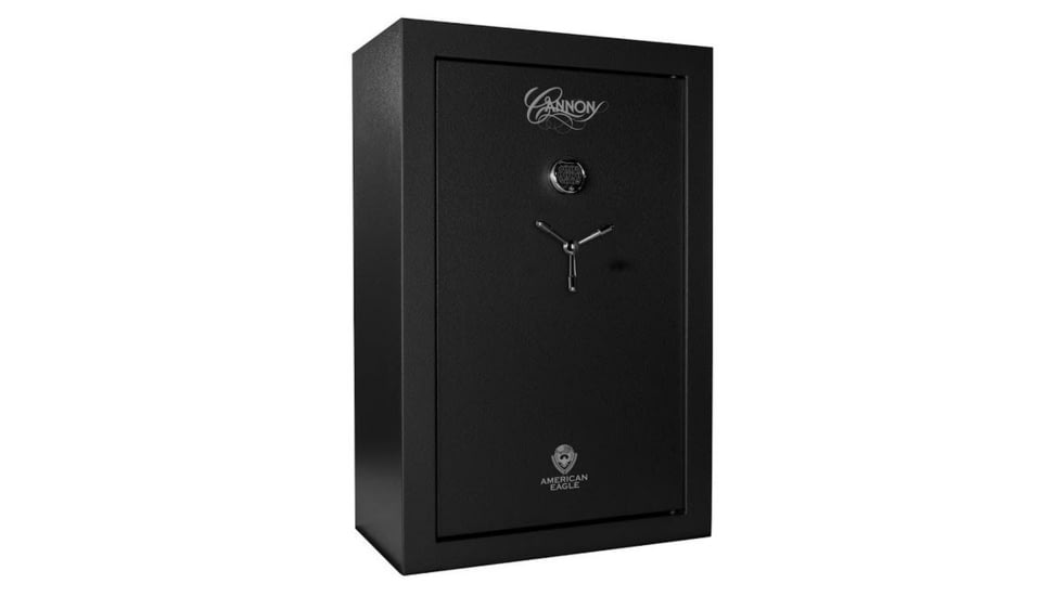 Cannon Safe American Eagle Series Deluxe Safe, HT Black, 42 Gun AE553620-60-H1TEC-16