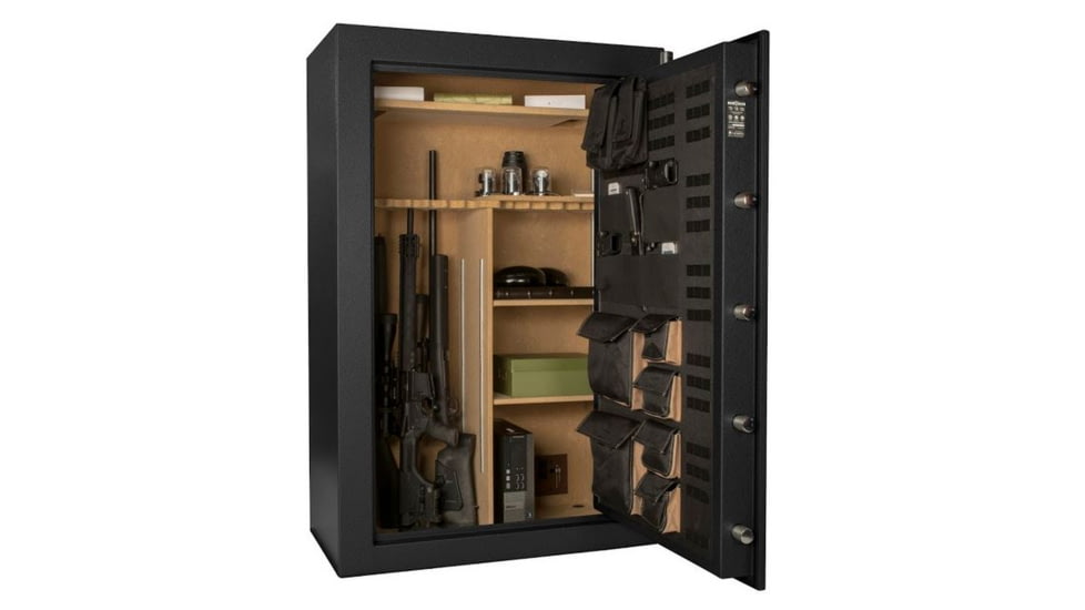 Cannon Safe American Eagle Series Deluxe Safe, HT Black, 42 Gun AE553620-60-H1TEC-16