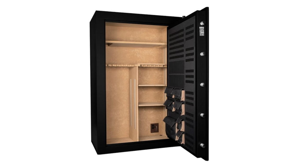 Cannon Safe American Eagle Series Deluxe Safe, HT Black, 48 Gun AE604024-60-H1FEC-16