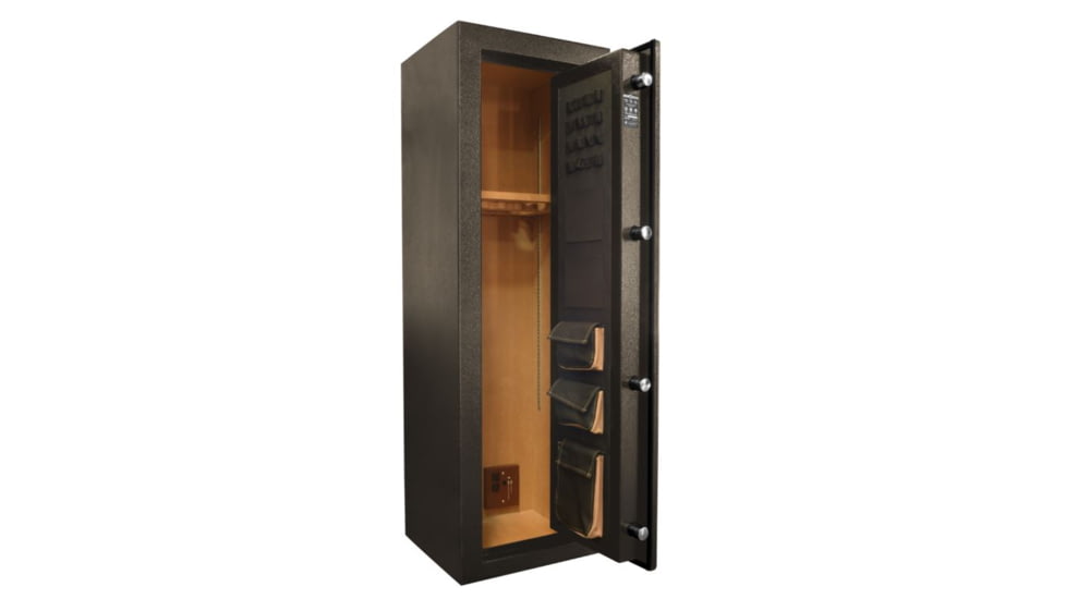 Cannon Safe American Eagle Series Deluxe Safe, HT Charcoal Gray, 12 Gun AE551816-60-H12TEC-16