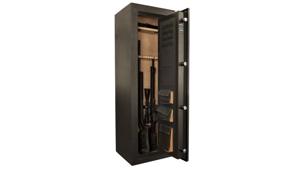 Cannon Safe American Eagle Series Deluxe Safe, HT Charcoal Gray, 12 Gun AE551816-60-H12TEC-16