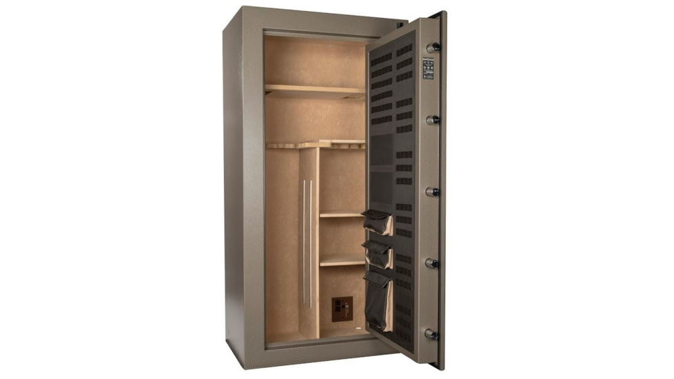 Cannon Safe American Eagle Series Deluxe Safe, HT Charcoal Gray, 28 Gun AE603020-60-H12FEC-16