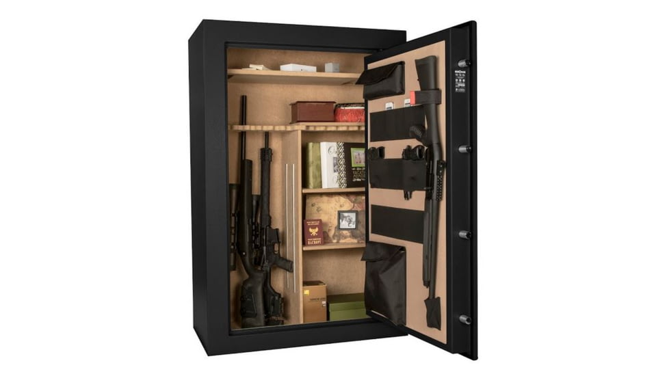 Cannon Safe Capitol Series Standard Safe, HT Black, 42 Gun CP553620-30-H1FEC-16