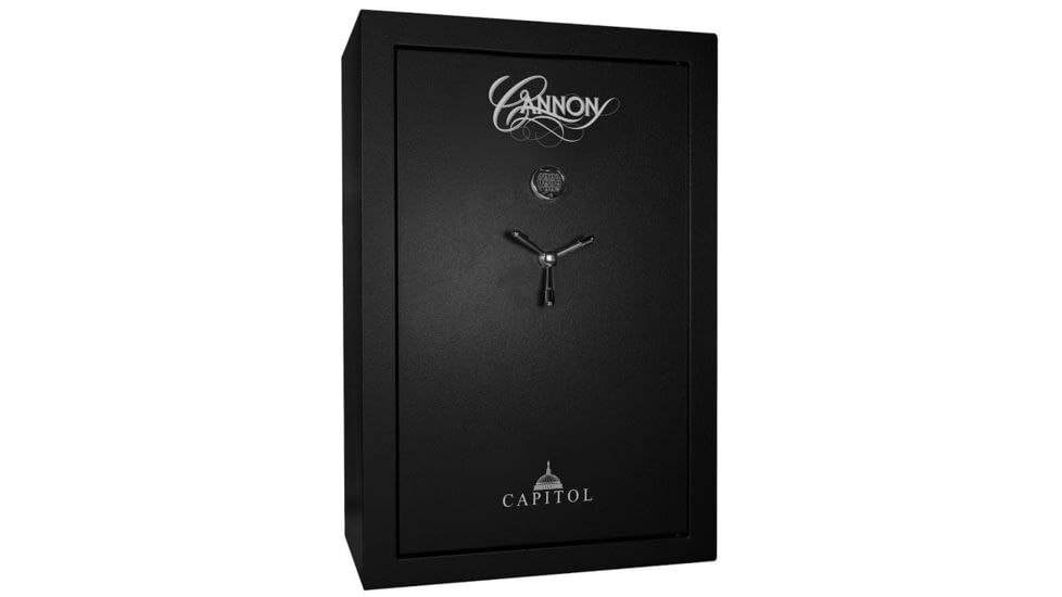 Cannon Safe Capitol Series Standard Safe, HT Black, 64 Gun CP604024-30-H1TEC-16