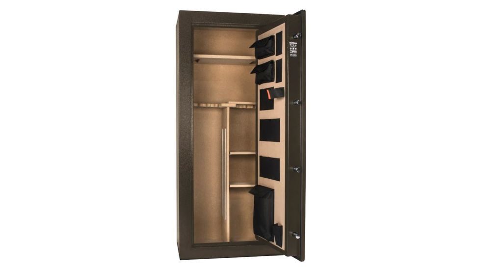 Cannon Safe Capitol Series Standard Safe, HT Charcoal Gray, 24 Gun CP602618-30-H12TEC-16