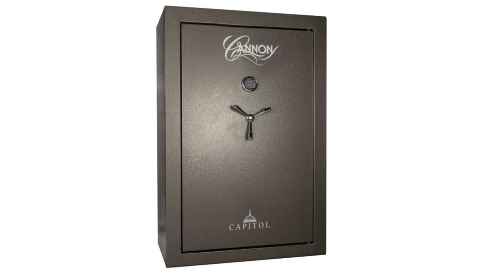 Cannon Safe Capitol Series Standard Safe, HT Charcoal Gray, 64 Gun CP604024-30-H12TEC-16
