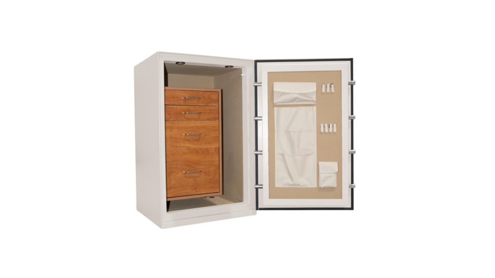 Cannon Safe Home Series 3824 Fire Resistant Security Safe w/ Electronic Lock, 38x24x22in, Hammertone Earth White HS3824-H6TEC-13