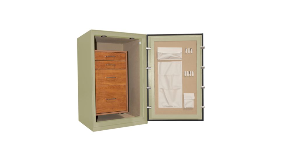 Cannon Safe Home Series 3824 Fire Resistant Security Safe w/ Electronic Lock, 38x24x22in, Hammertone Sea Mint Green HS3824-H9TEC-13