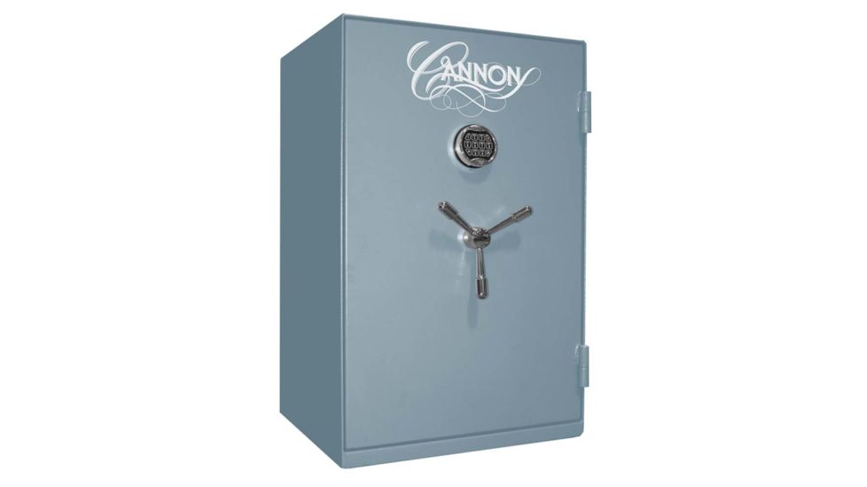 Cannon Safe Home Series 3824 Fire Resistant Security Safe w/ Electronic Lock, 38x24x22in, Hammertone Smokey Pitch Blue HS3824-H8TEC-13