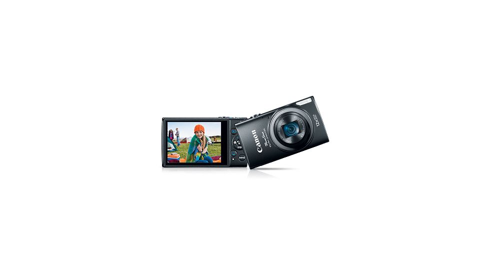 Canon 16MP PowerShot ELPH 340 HS Digital Camera, Black 9344B001