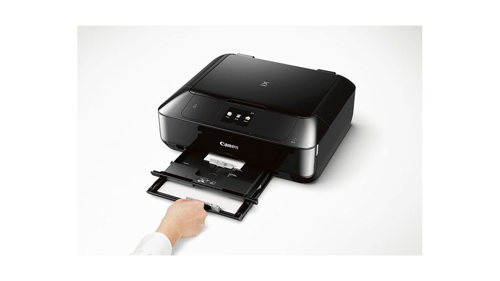 Canon PIXMA MG7720 Wireless Inkjet All-In-One Printer w/ 3.5in Touch Screen, Black 0596C002