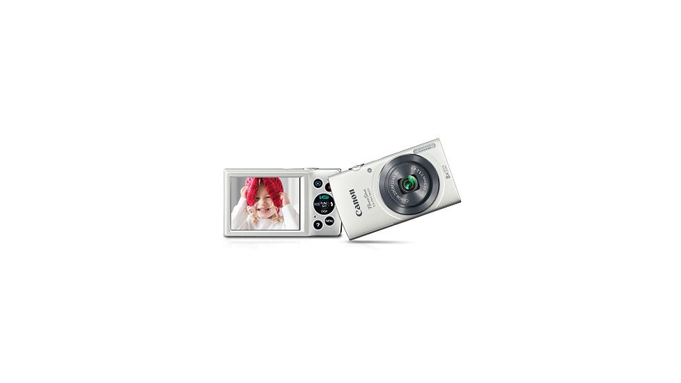 Canon PowerShot ELPH 160 Camera with 20.0 Megapixel sensor plus DIGIC 4+ Image Processor, White 0140C001