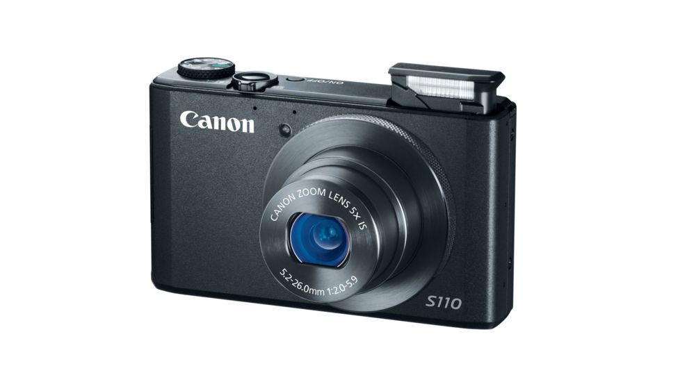 Canon PowerShot S110 Digital Camera, Black 6351B001