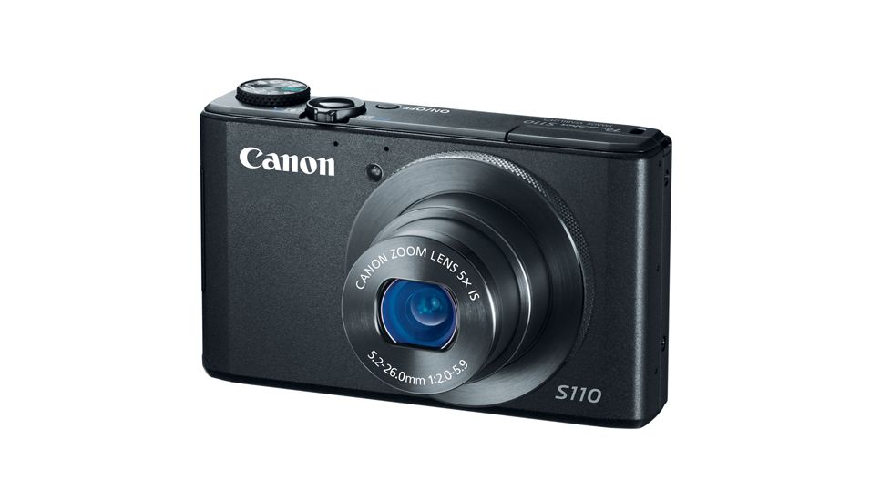 Canon PowerShot S110 Digital Camera, Black 6351B001