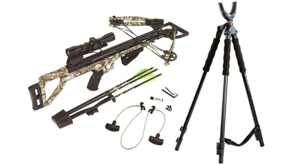 Carbon Express Covert Tyrant, Crossbow Pkg., 20296 W/ Vanguard Quest Tripod